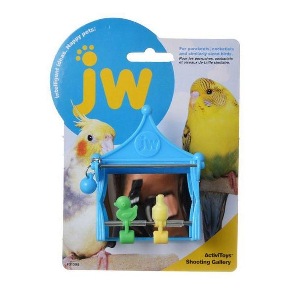 JW Insight Shooting Gallery - Bird Toy - Shooting Gallery - 2.75"L x 1.75"W x 3.75"H - Giftscircle