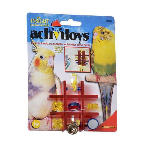 JW Insight Tic Tac Toe Bird Toy - Tic Tac Toe Bird Toy - Giftscircle