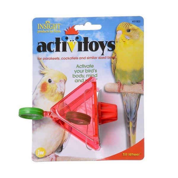 JW Insight Tilt Wheel Bird Toy - Tilt Wheel Bird Toy - Giftscircle
