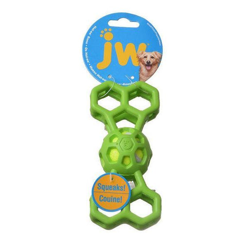JW Pet Hol-ee Bone with Squeaker - Small - 6.5" Long - (Assorted Colors) - Giftscircle