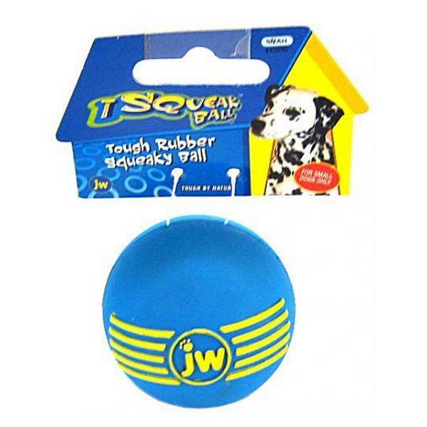 JW Pet iSqueak Ball - Rubber Dog Toy - Small - 2" Diameter - Giftscircle