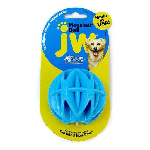 JW Pet Megalast Rubber Dog Toy - Ball - Medium - 3" Diameter - Giftscircle