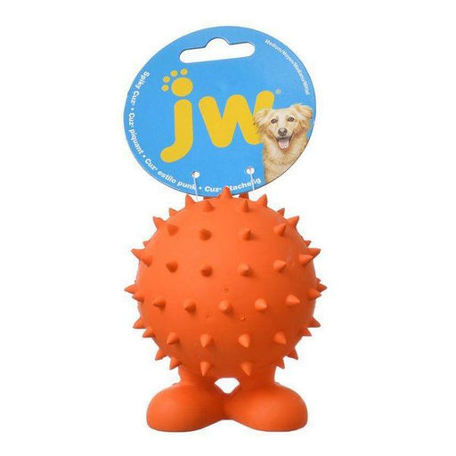 JW Pet Spiky Cuz Dog Toy - Medium - 3.9" Tall (Assorted Colors) - Giftscircle