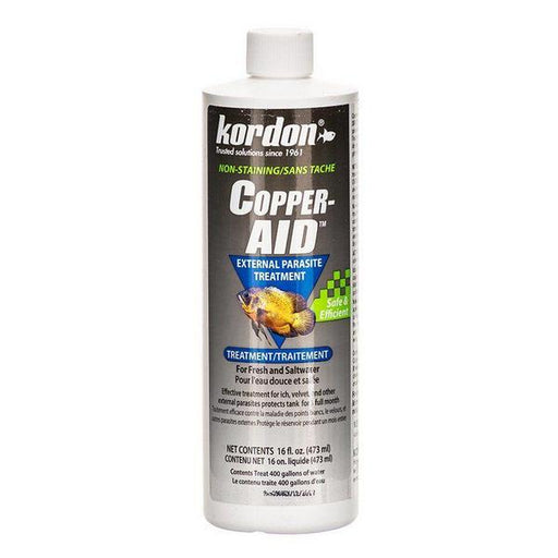 Kordon Copper Aid External Parasite Treatment - 16 oz (Treats 400 Gallons) - Giftscircle