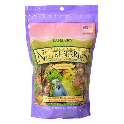 Lafeber Sunny Orchard Nutri-Berries Parakeet, Cockatiel & Conure Food - 10 oz - Giftscircle