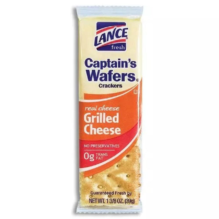 Lance Captain's Wafers Grilled Cheese Sandwich Crackers - Giftscircle