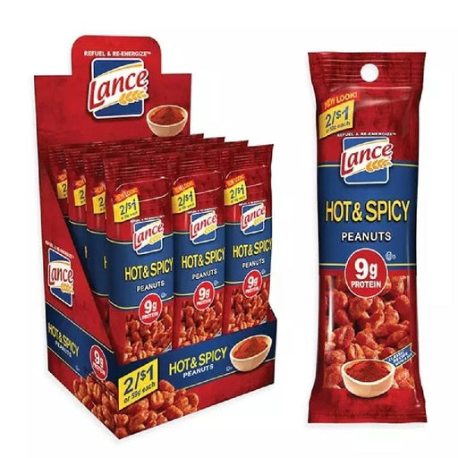 Lance Hot & Spicy Peanuts - Giftscircle