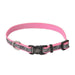 Lazer Brite Pink Hearts Reflective Adjustable Dog Collar - 8"-12" Long x 3/8" Wide - Giftscircle
