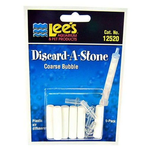 Lees Discard-A-Stone Coarse Bubble - 6 Pack - Giftscircle