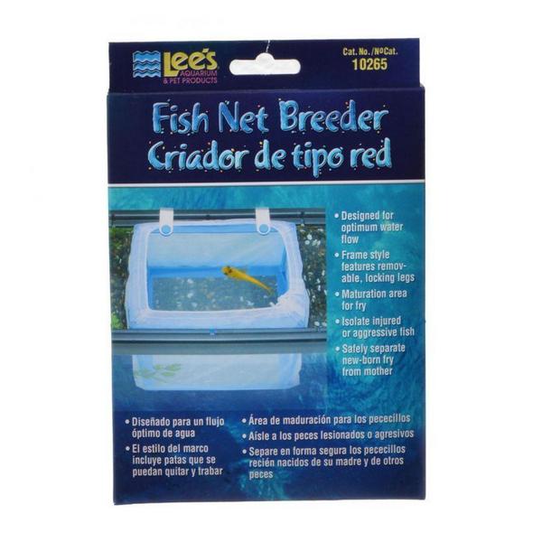 Lees Fish Net Breeder - 6.75"L x 4.75"W x 5.25"H - Giftscircle