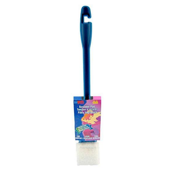 Lees Glass or Acrylic Scrubber with Long Handle - Scrubber with 11" Long Handle - Giftscircle