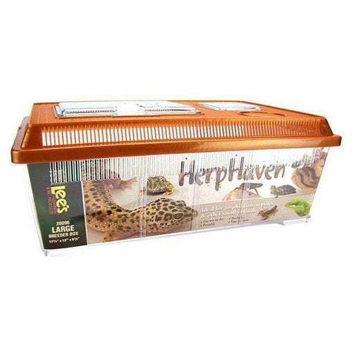 Lees HerpHaven Breeder Box - Plastic - Large - 17.75"L x 12"W x 7"H - Giftscircle