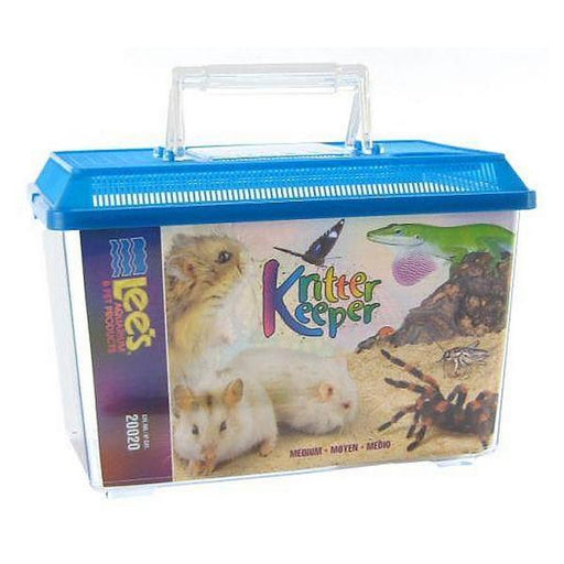 Lees Kritter Keeper with Lid - Medium - 11.75"L x 6.75"W x 8"H - Giftscircle