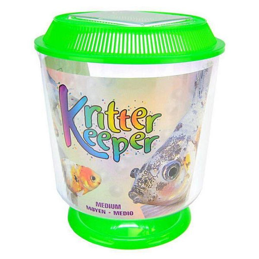 Lees Round Kritter Keeper - Medium - 7.25" Diameter x 8.5" High - Giftscircle