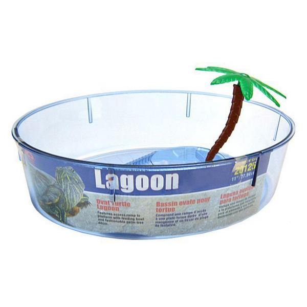 Lees Turtle Lagoon - Assorted Shapes - Oval Shaped - 11"L x 8"W x 3"H - Giftscircle