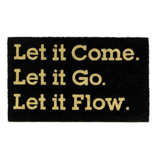Let It Flow Coir Door Mat - Giftscircle