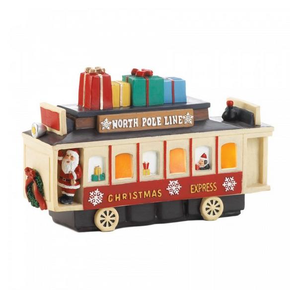 Light-Up Christmas Train Car Decor - Giftscircle