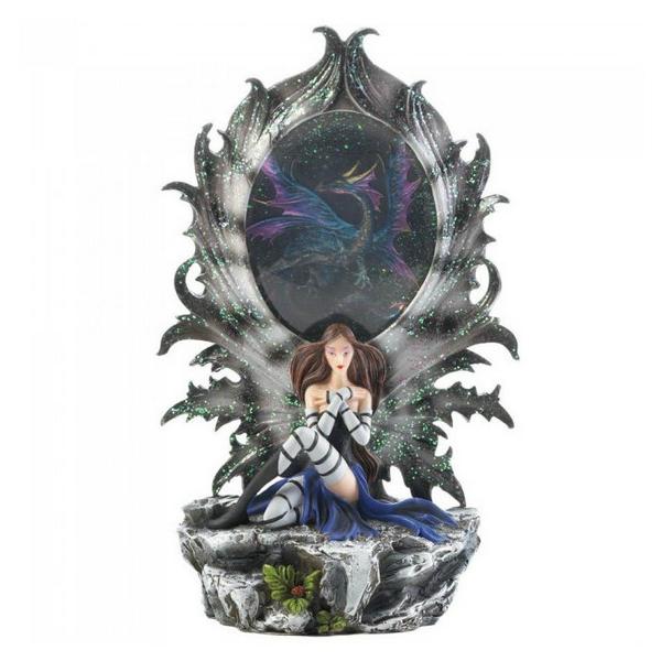 Light-Up Fairy and Dragon Figurine with Portal - Giftscircle