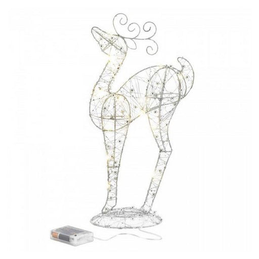 Light-Up Looking Up Reindeer Decor - 17 inches - Giftscircle