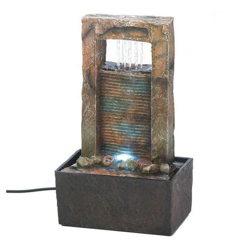 Lighted Architectural Tabletop Fountain - Giftscircle