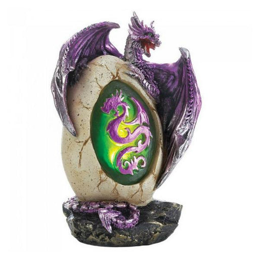 Lighted Dragon Egg Statue - Purple - Giftscircle