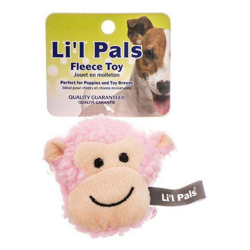 Lil Pals Fleece Monkey Dog Toy - 2.5" Long - Giftscircle