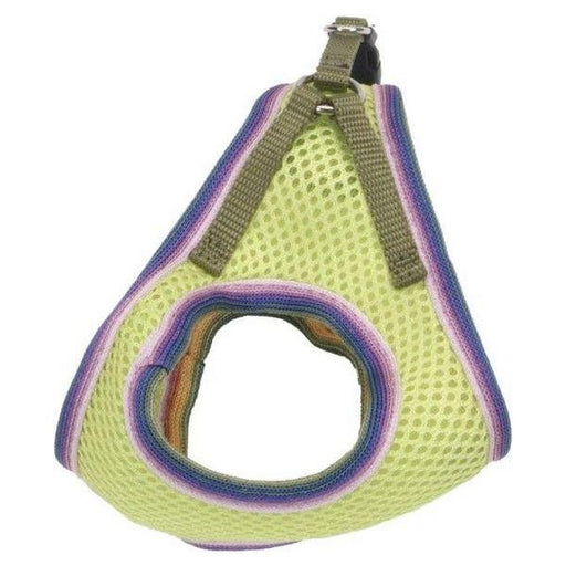 Li'L Pals Lime Harness with Mutli-Color Lining - X-Small (Neck:6-8") - Giftscircle