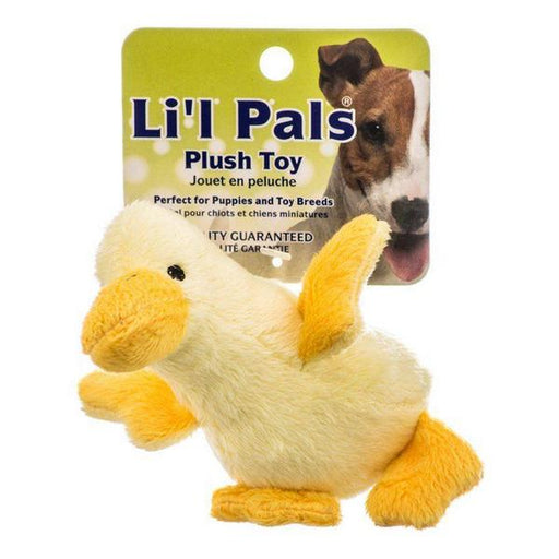 Lil Pals Ultra Soft Plush Dog Toy - Duck - 5" Long - Giftscircle