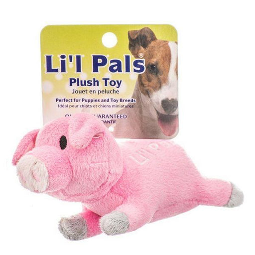 Lil Pals Ultra Soft Plush Dog Toy - Pig - 5.5" Long - Giftscircle