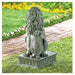 Lion with Shield Garden Statue - Giftscircle