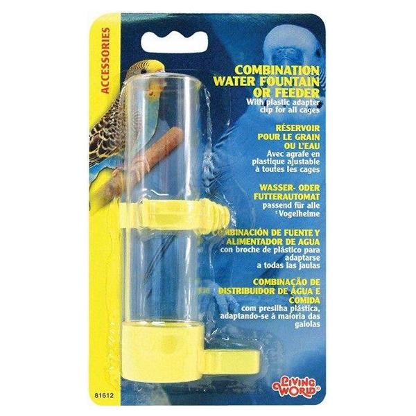 Living World Horizontal Water Bottle/Feeder - Large (4 oz) - Giftscircle