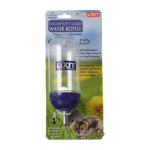 Lixit Aquarium Cage Water Bottle Clear - 5 oz - Giftscircle