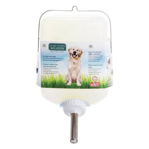 Lixit Plastic Dog Water Bottle with Tube - 64 oz - Giftscircle