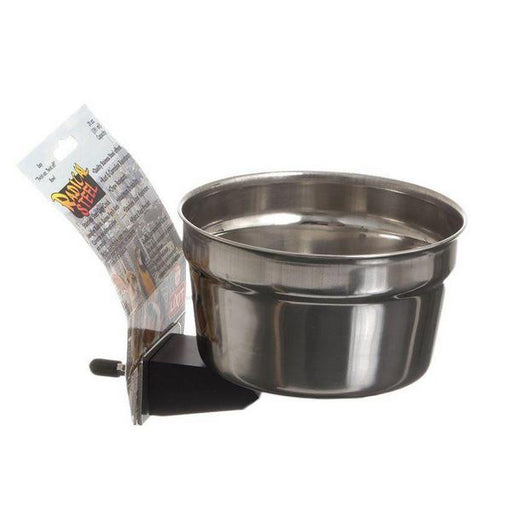 Lixit Radical Steel Metal Cage Crock Bowl for Small Animals & Birds - 20 oz - Giftscircle