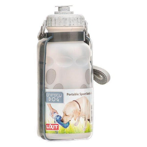 Lixit Thirsty Dog Portable Dog Water Bowl & Bottle - 16 oz - Giftscircle