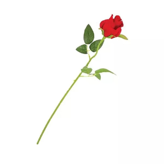Long-Stem Faux Roses - Red - Giftscircle