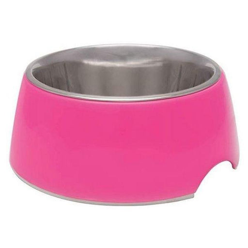 Loving Pets Hot Pink Retro Bowl - 1 count - X-Small - Giftscircle