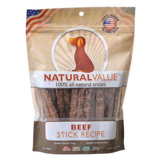 Loving Pets Natural Value Beef Sticks - 14 oz - Giftscircle