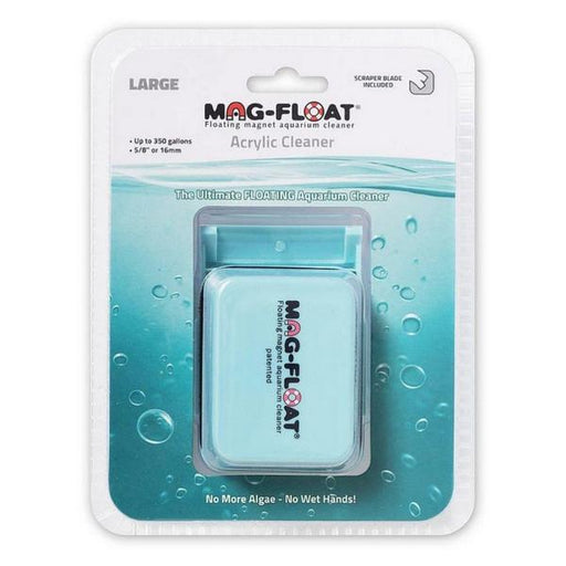 Mag Float Floating Magnetic Aquarium Cleaner - Acrylic - Large (360 Gallons) - Giftscircle