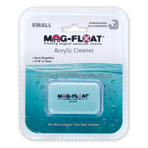 Mag Float Floating Magnetic Aquarium Cleaner - Acrylic - Small (30 Gallons) - Giftscircle
