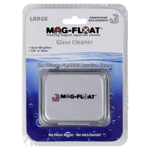 Mag Float Floating Magnetic Aquarium Cleaner - Glass - Large (350 Gallons) - Giftscircle