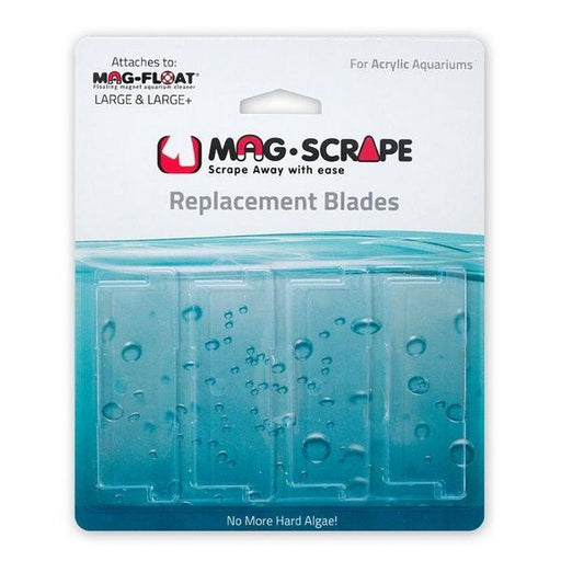 Mag Float Replacement Blades for Large & Large+ Acrylic Cleaners - 4 count - Giftscircle