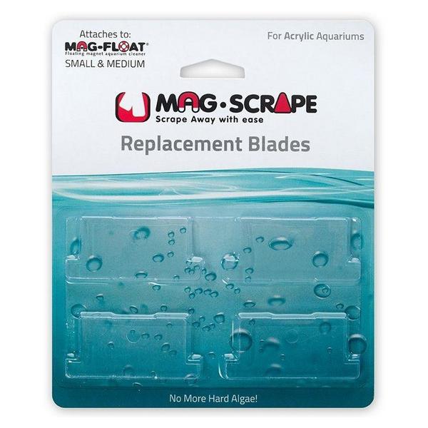 Mag Float Replacement Blades for Small & Medium Acrylic Cleaners - 4 count - Giftscircle