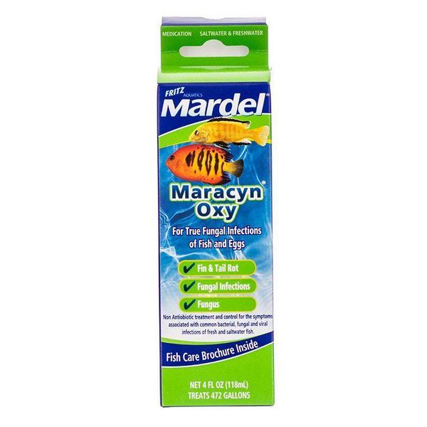 Mardel Maracyn Oxy Fungal Aquarium Medication - 4 oz - (Treats 472 Gallons) - Giftscircle