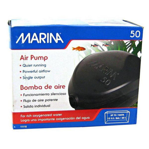 Marina Air Pump - Model 50 Air Pump - (Aquariums up to 15 Gallons) - Giftscircle