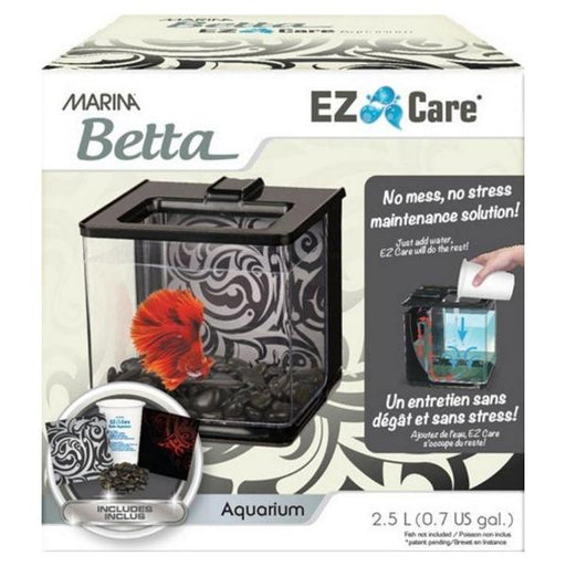 Marina Betta EZ Care Aquarium Kit - 0.07 gallon - Black - Giftscircle