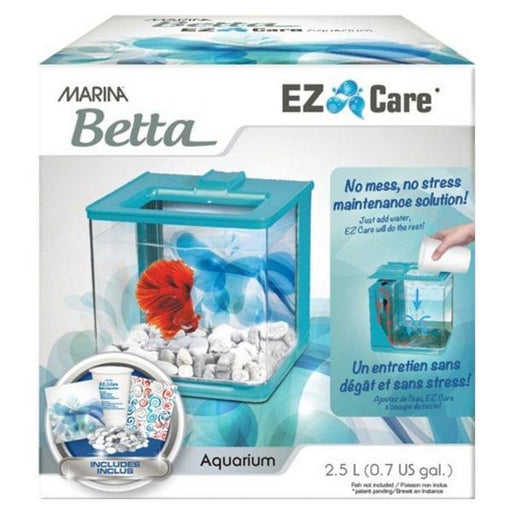 Marina Betta EZ Care Aquarium Kit - 0.07 gallon - Blue - Giftscircle