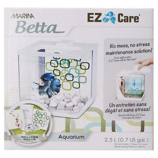 Marina Betta EZ Care Aquarium Kit - 0.07 gallon - White - Giftscircle