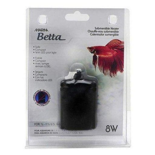 Marina Betta Submersible Aquarium Heater - 8 watt - Giftscircle