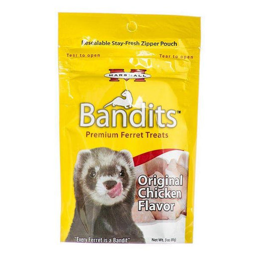 Marshall Bandits Premium Ferret Treats - Chicken Flavor - 4 oz - Giftscircle
